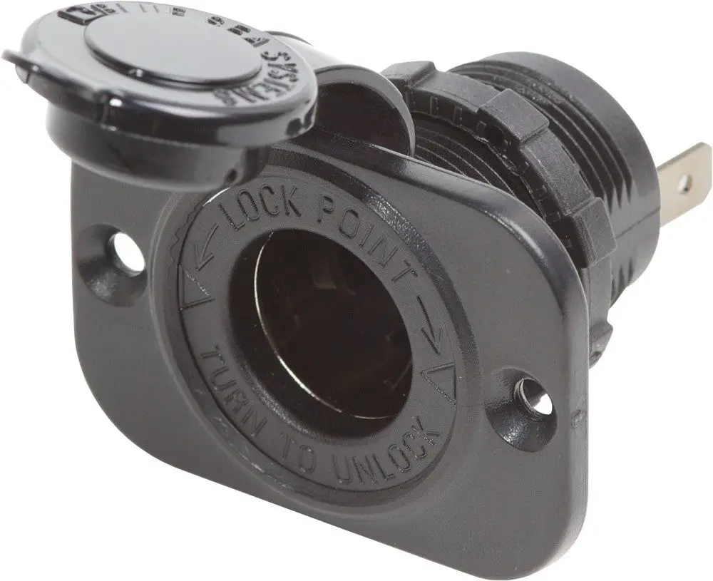 Blue Sea System 12 Volt Dash Socket 1