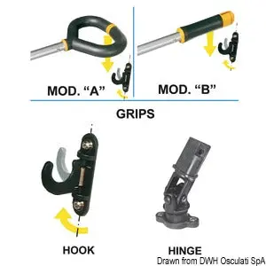 Friend Tiller Extension Handle B 642/935 Mm 1