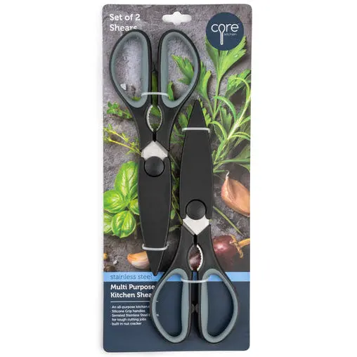 Core Kitchen Stainless Steel Kitchen Shears - 2 Pc. 1