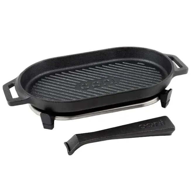 Ooni Cast Iron "Grizzler" Pizza Oven Pan 1