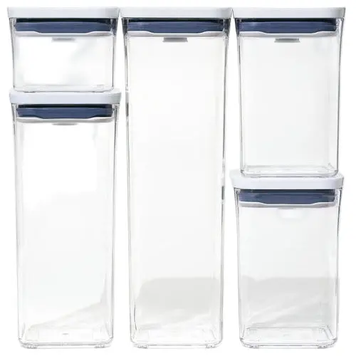Oxo Good Grips Clear Plastic Pop Container Set - 5 Pc. 1