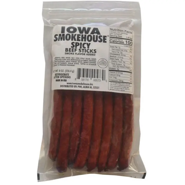 Iowa Smokehouse Beef Sticks - 8 Oz. & 24 Oz. 4
