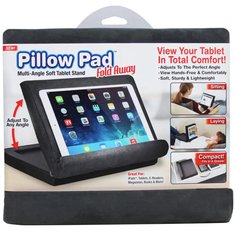 Pillow Pad Folding Cushioned Tablet Holder 1