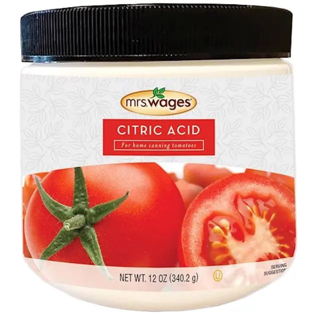 Mrs. Wages Powdered Citric Acid - 12 Oz. 1