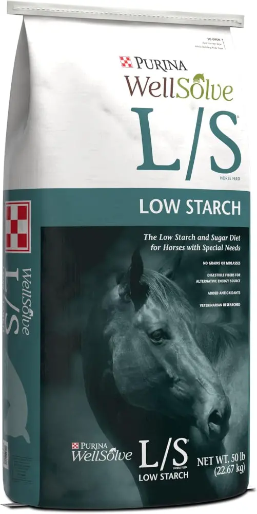 Purina Wellsolve Low Starch & Sugar Horse Feed - 50 Lb. 1