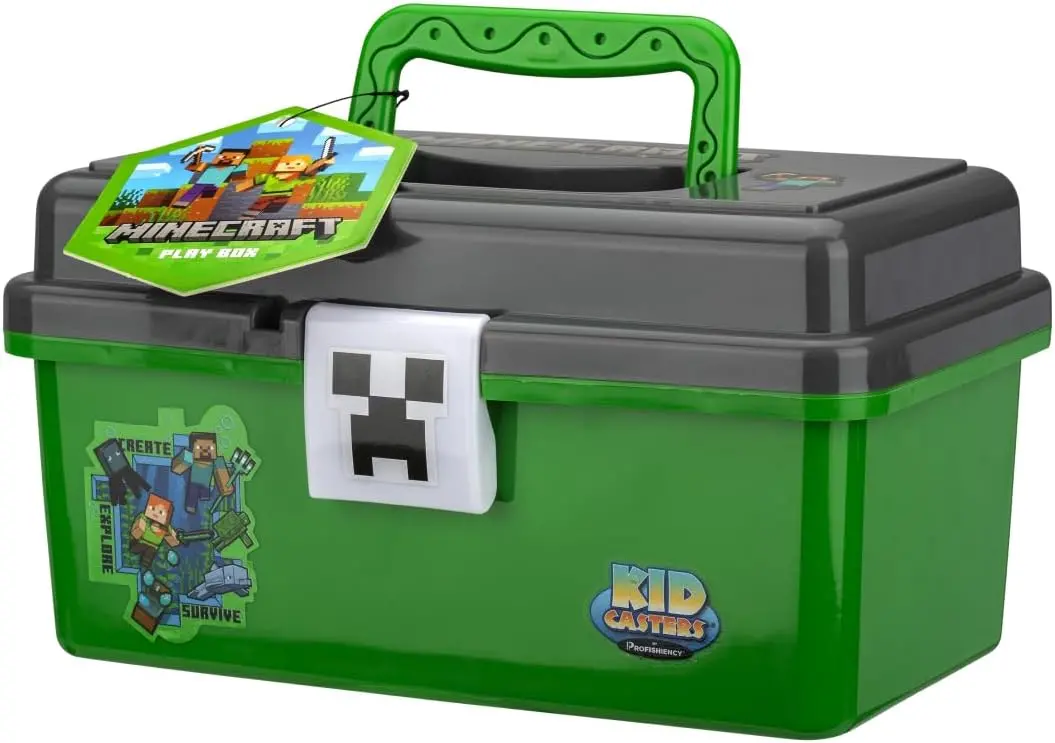 Kid Casters Minecraft Youth Tackle Box 1