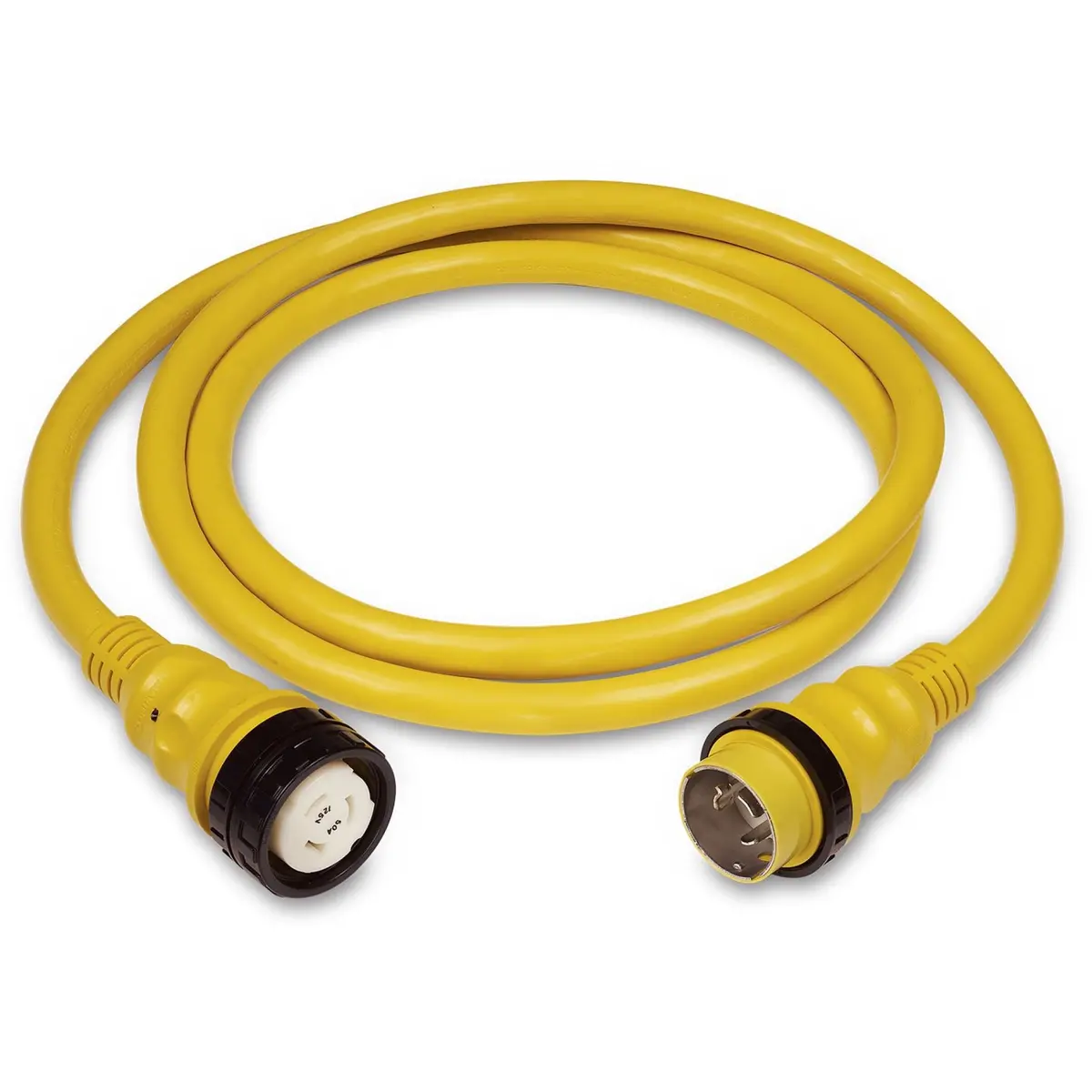 Marinco 50A 125/250V Cordset - 12 Feet 1