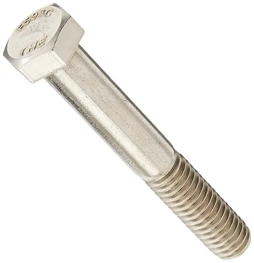 Hillman 18-8 Stainless Steel Uss Hex Cap Screws (3/8"-16 X 2-1/2") - 25 Pack 1