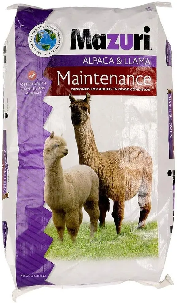 Mazuri Alpaca & Llama Maintenance Pelleted Food - 50 Lb. 1