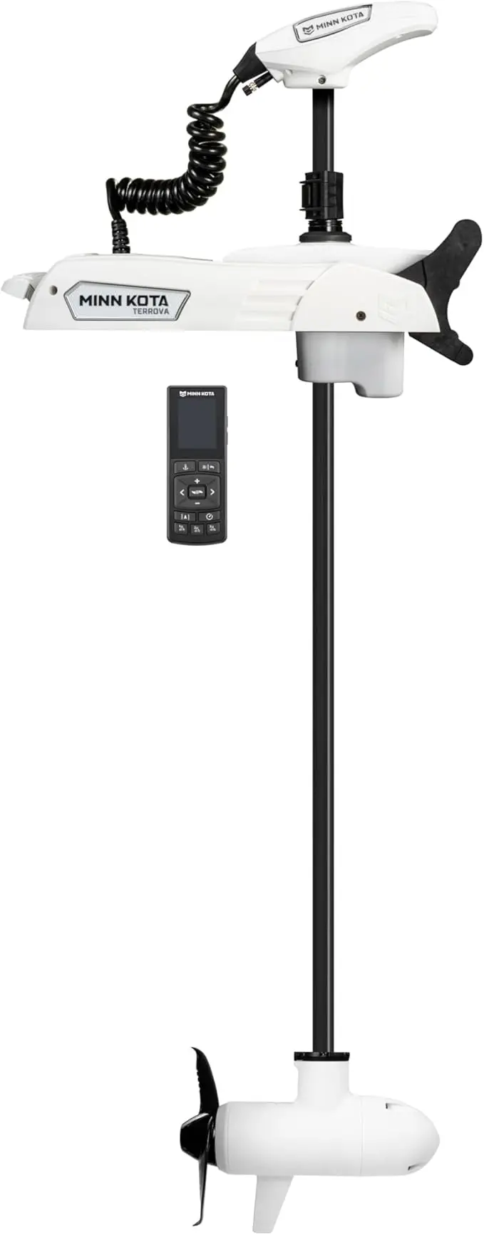 Minn Kota Riptide Terrova Quest 90/115 Lb. Thrust 60" Shaft Wireless Remote White 1