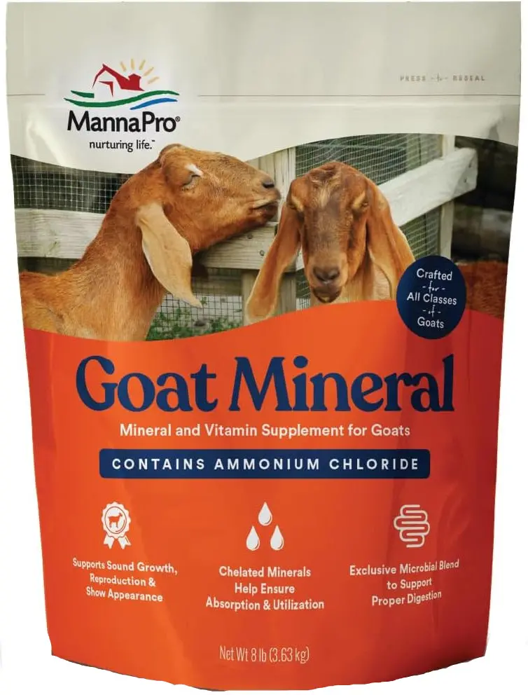 Manna Pro Goat Mineral Vitamin Supplement - 8 Lb. 1