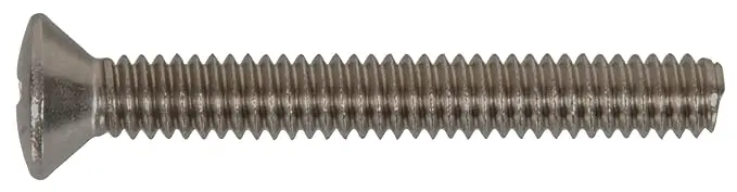 Hillman Stainless Steel Oval Head Phillips Machine Screw, 1/4-Inch X 1-1/4-Inch - 50 Pack 1