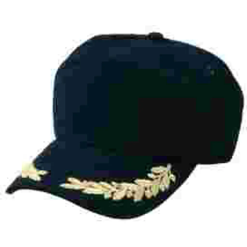 Nauticalia Baseball Hat - Gold Oak Leaf 1