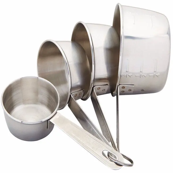 Good Cook Stainless Steel Measuring Cup Set - 4 Pc. 1