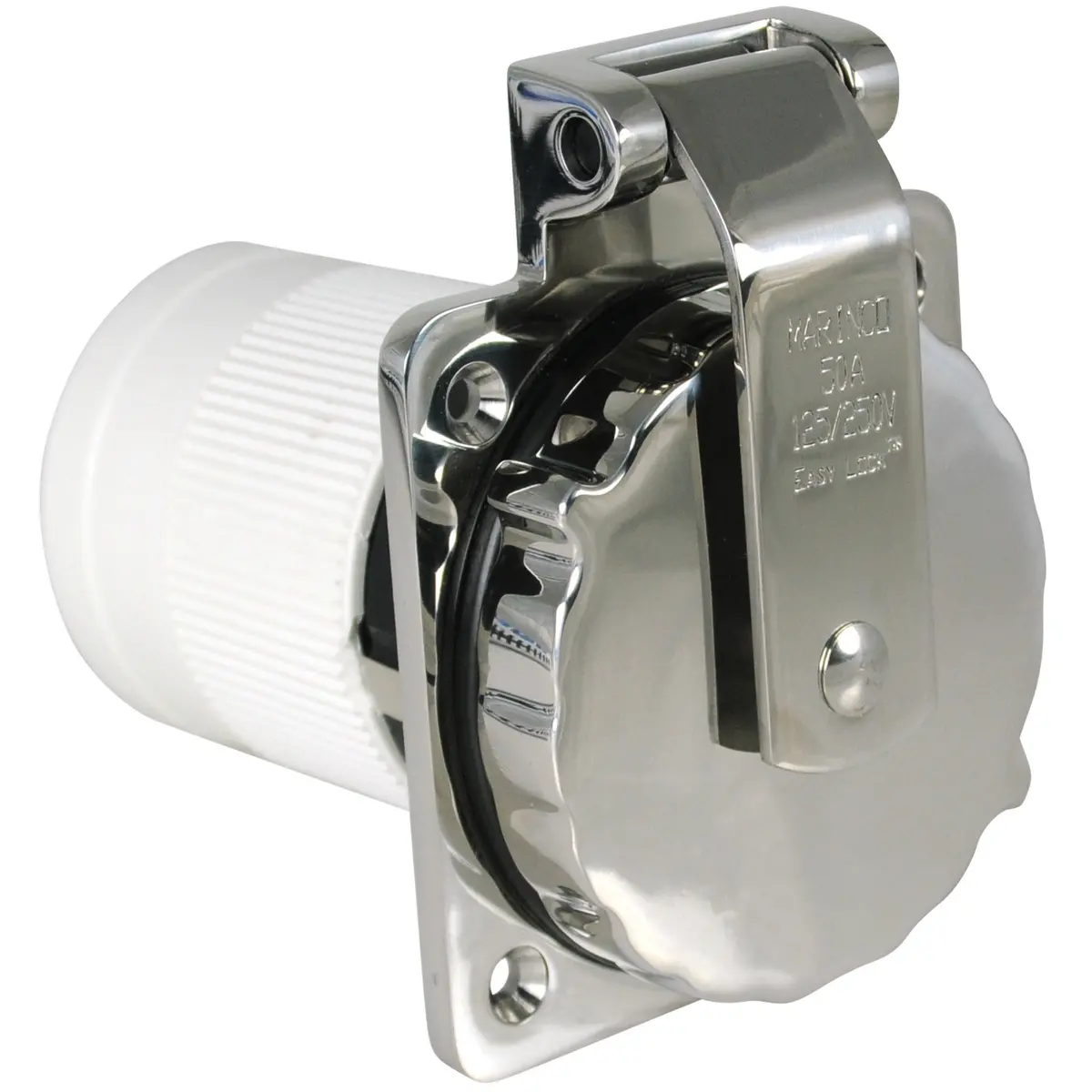 Marinco Stainless Steel Power Inlet 1