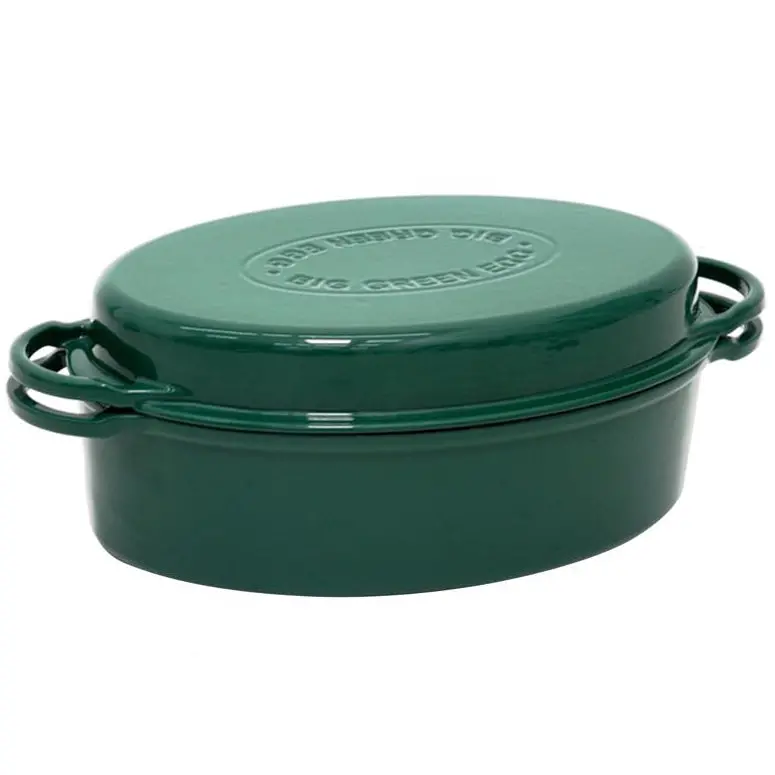 Big Green Egg Cast Iron Dutch Oven - 5 Qt. 1