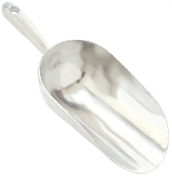 Norpo Cast Aluminum Food Scoop - 12 Oz. 1