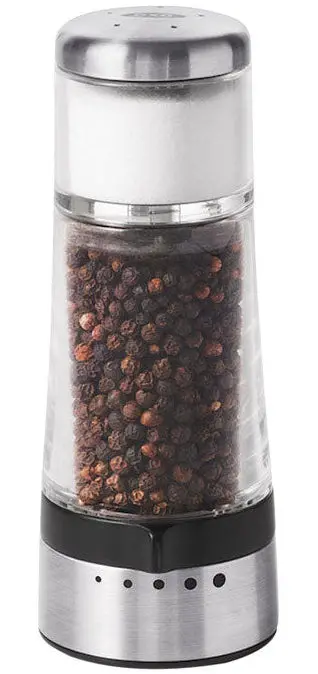 Oxo Good Grips Stainless Steel Salt & Pepper Grinder - 4.75 Oz. 1