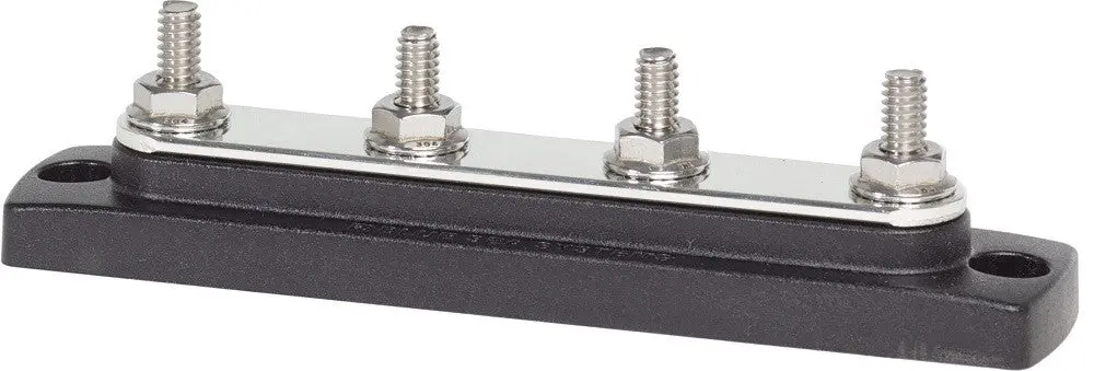 Blue Sea System Common 150A Busbar - Four 1/4"-20 Studs 1