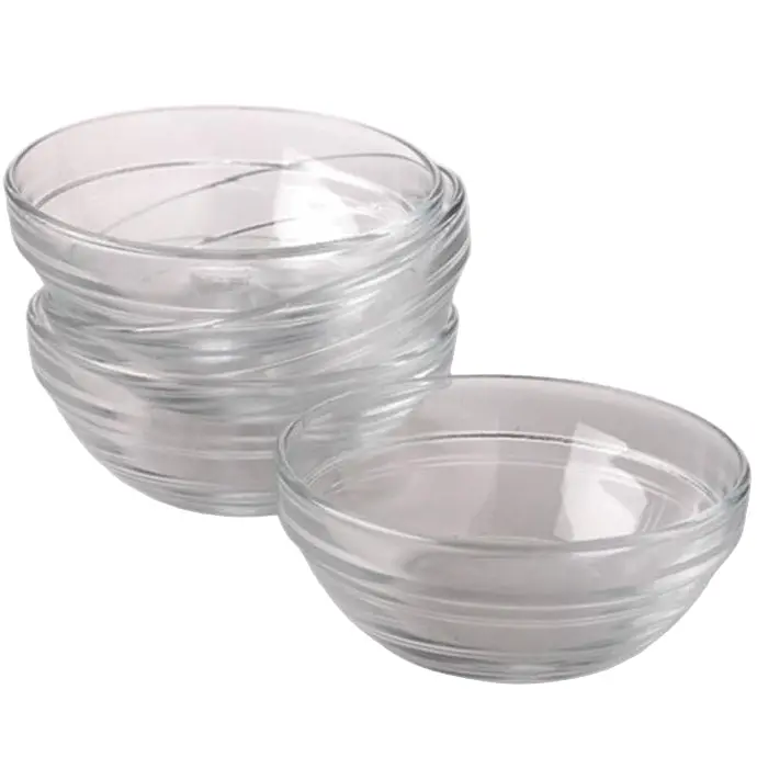 Gemco Glass 4-Ounce Prep Bowls - 4 Pc. 1