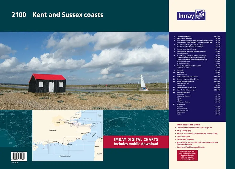 2100 Kent And Sussex Coasts Chart Pack 1