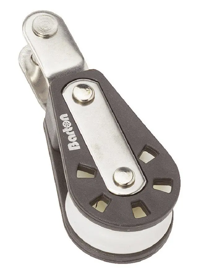 Barton Block Size 1: Single- Fixed Eye Clevis Pin 1