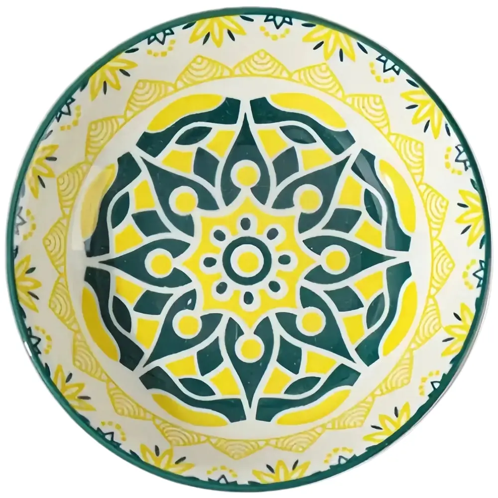 Otterware Hand-Painted Ceramic Moroccan Dipping Dishes - 3.5" 9