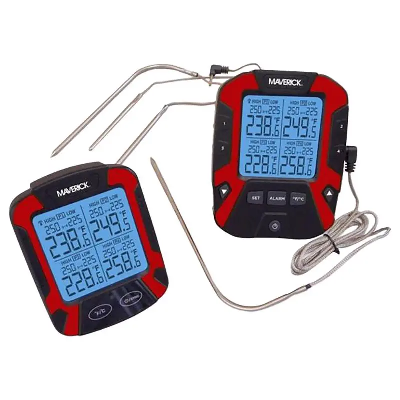 Maverick Xr-50 Digital Bbq Thermometers (4) & Remote 1