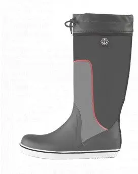 Maindeck Tall Grey Rubber Boot 1