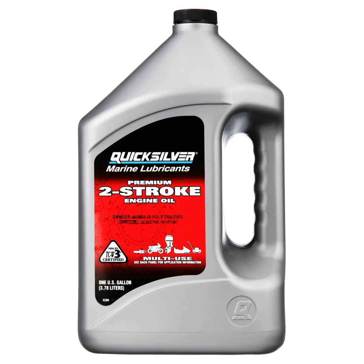 Quicksilver Premium 2-Stroke Outboard Oil Tcw3 2
