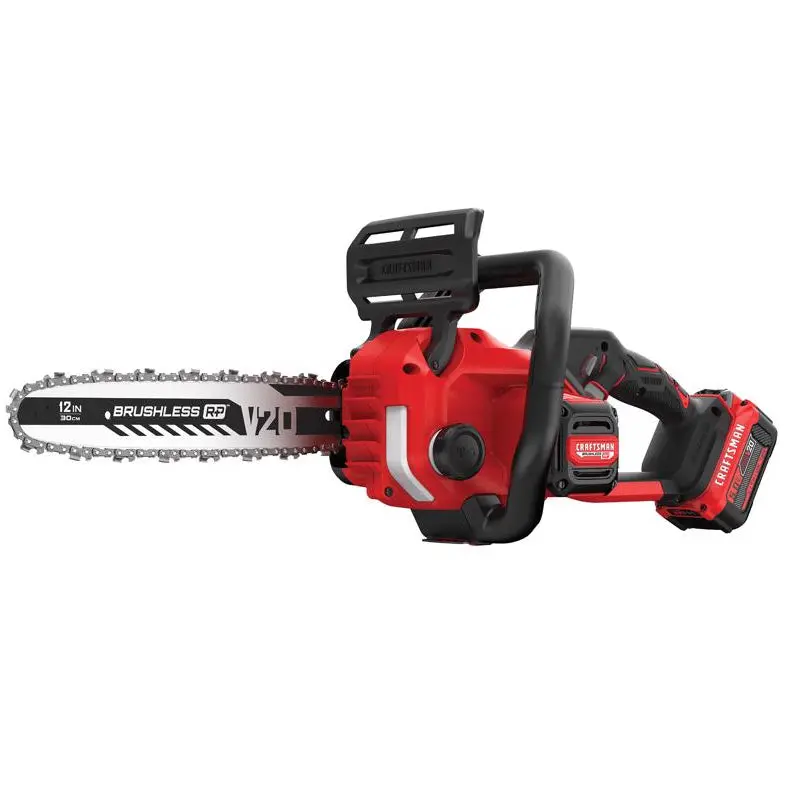 Craftsman V20 Brushless Battery Chainsaw (W/ Battery & Charger) 1