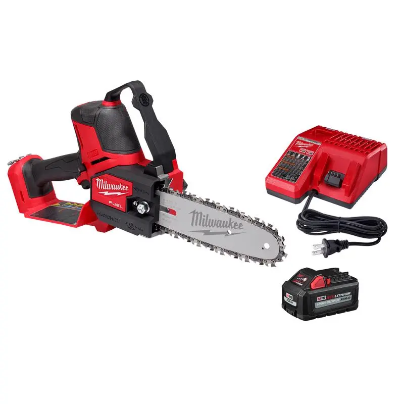 Milwaukee M18 Fuel Hatchet 8" Battery Pruning Saw (W/ Battery & Charger) 1