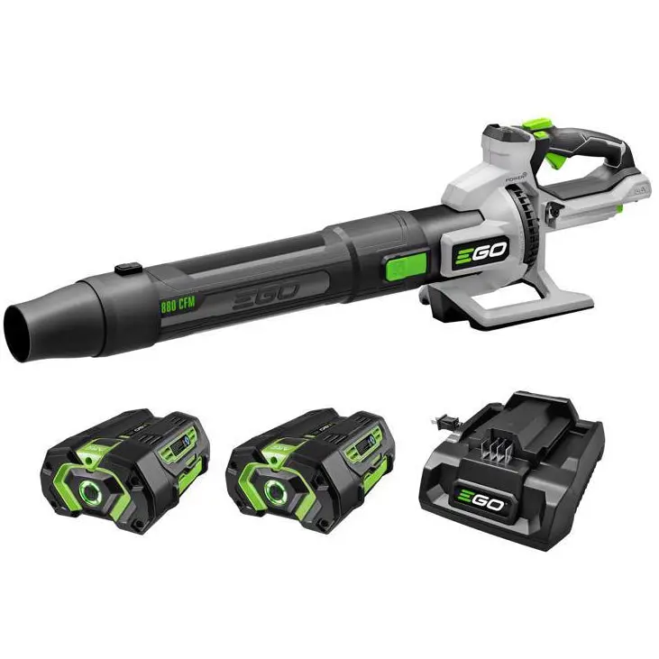 Ego Power+ 880 Cfm Battery Leaf Blower (W/ Batteries & Charger) 1