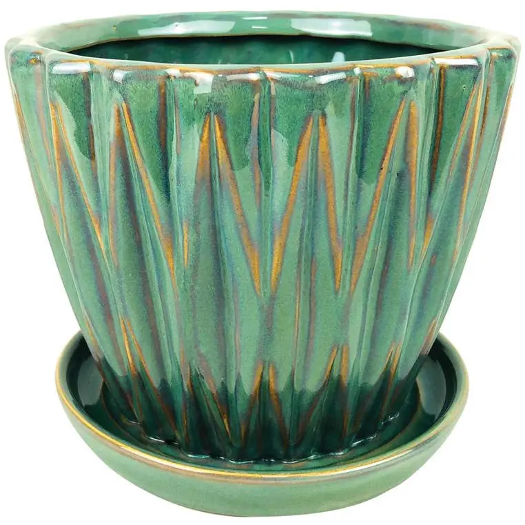 Border Concepts Ceramic Dimensional Planter - 5.5" 1