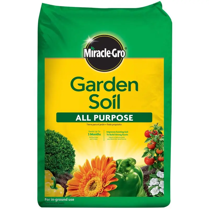 Miracle-Gro All Purpose Garden Soil - 0.75 & 1.5 Cu. Ft. 1