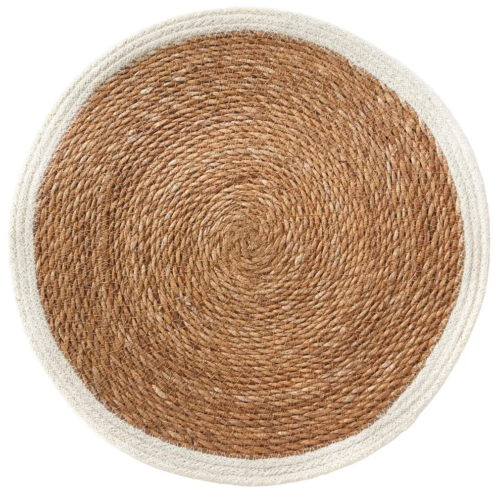 Napa Round Natural Jute Placemat - 15" 1
