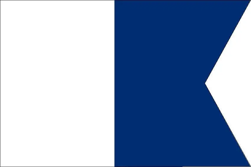 Letter A Code Flag 30Cm X 45Cm 1