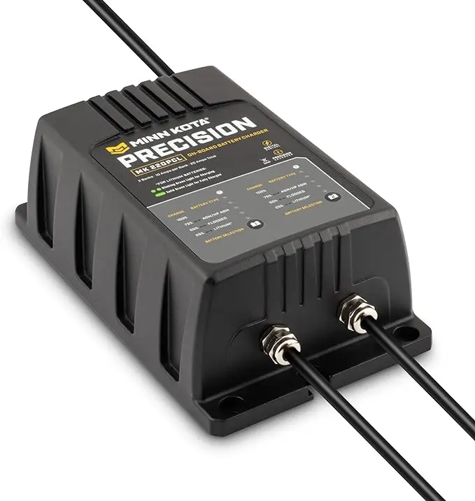 Minn Kota Precision Charger Mk 220 Pcl - 2 Bank X 10 Amps 1