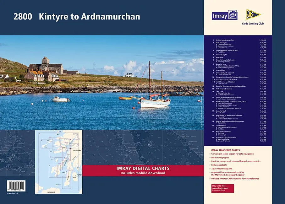 Kintyre To Ardnamurchan Chart Pack 1