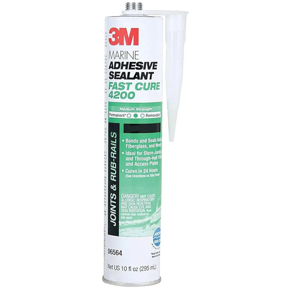 3M Fast Cure Marine Adhesive Sealant 4200 Cartridge - 10 Oz. 1