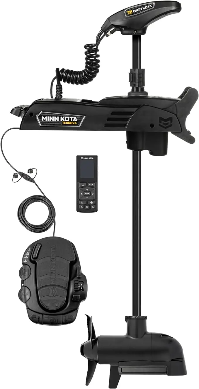Minn Kota Terrova Quest 90/115 Lb. Thrust 45" Shaft Dual Spectrum Chirp Sonar Wireless Remote 1