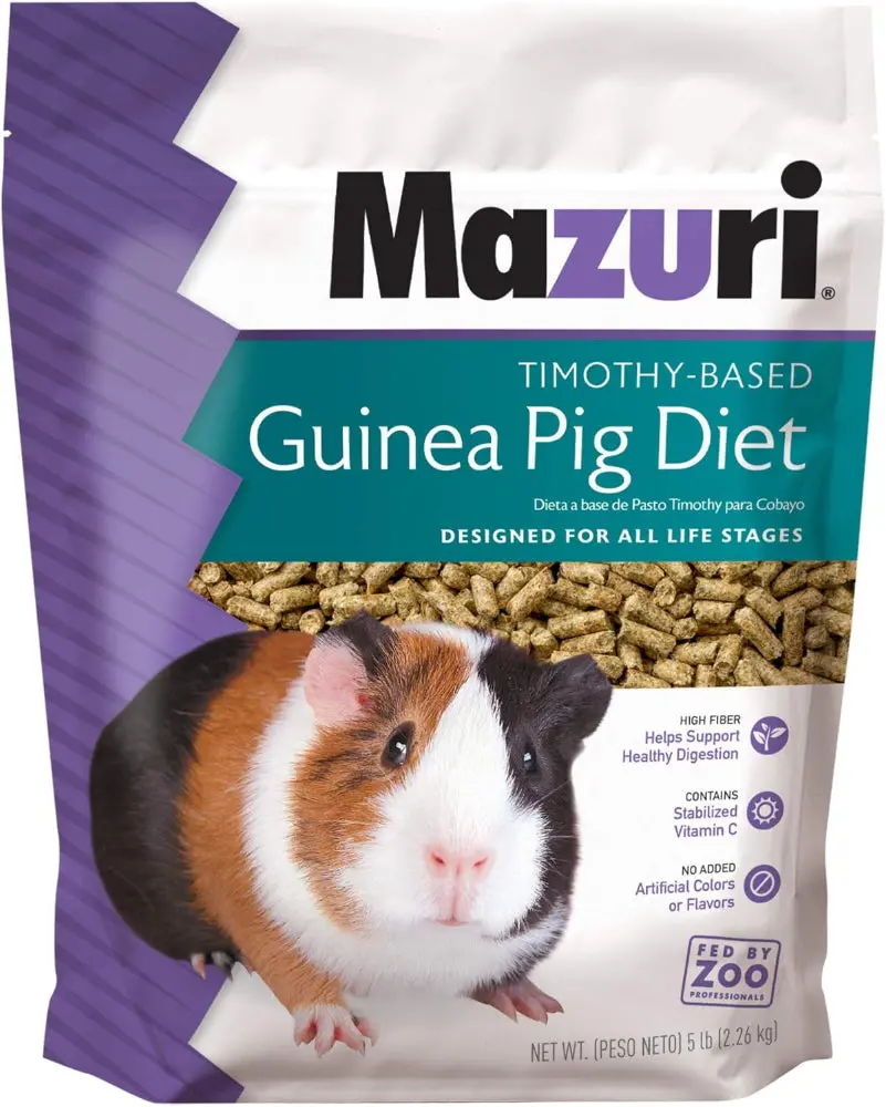 Mazuri Timothy-Based Guinea Pig Pelleted Feed - 5 Lb. 1