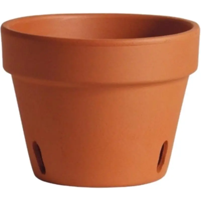 Deroma Terracotta Orchid Planter - 5.1" 1