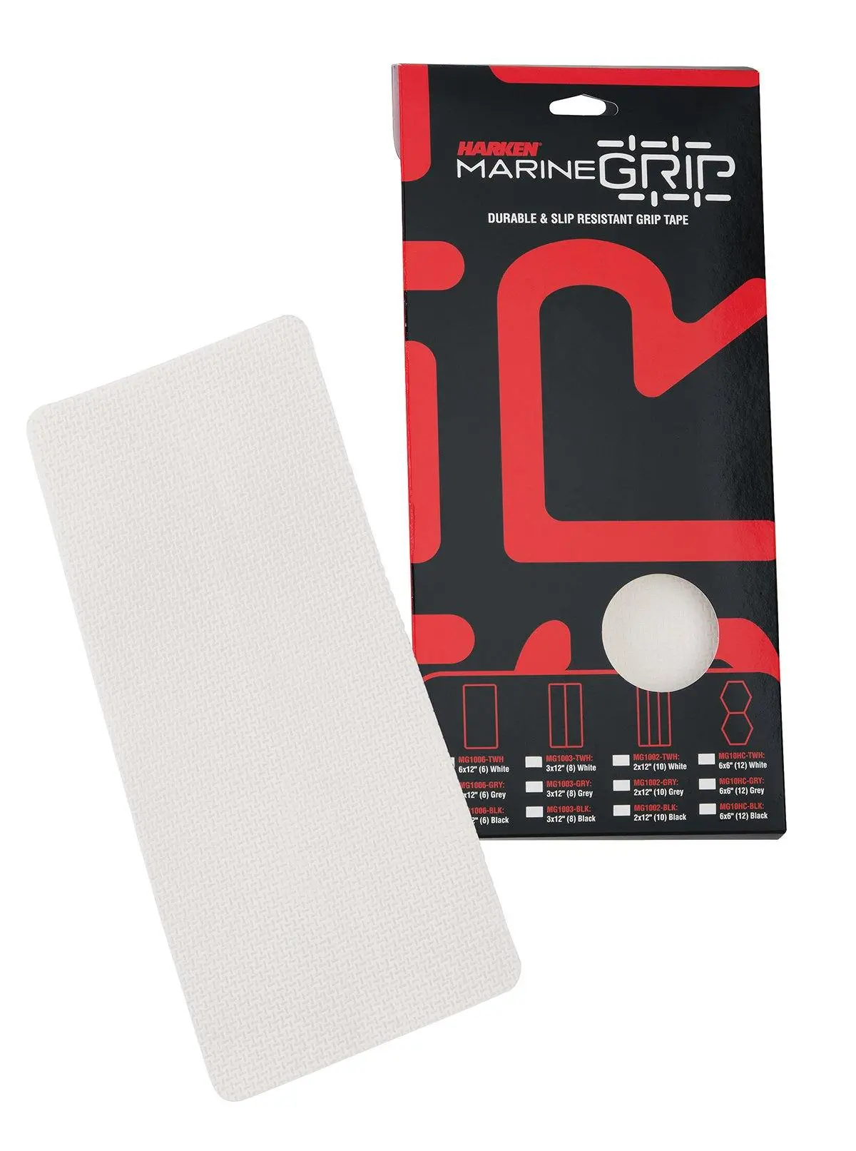 Harken Marine Grip Tape Panel 6 Pieces Grey 1