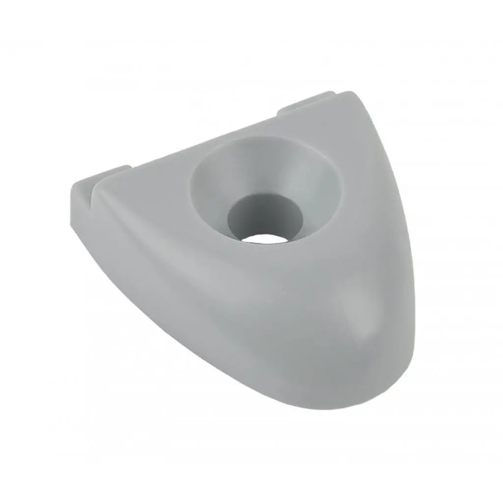 Schaefer 11/4" Silver Endstop 1