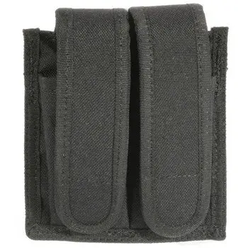 Blackhawk Universal Mag Case Double Black Cordura Hook Loop Belts 2.25 1
