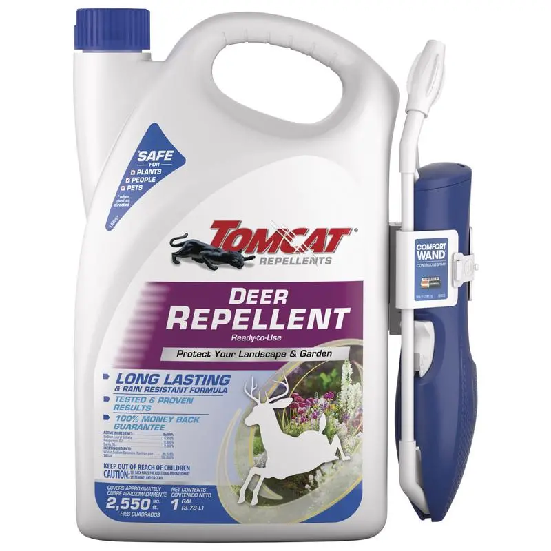 Tomcat Ready-To-Use Deer Repellent W/ Spray Wand - 1 Gal. 1
