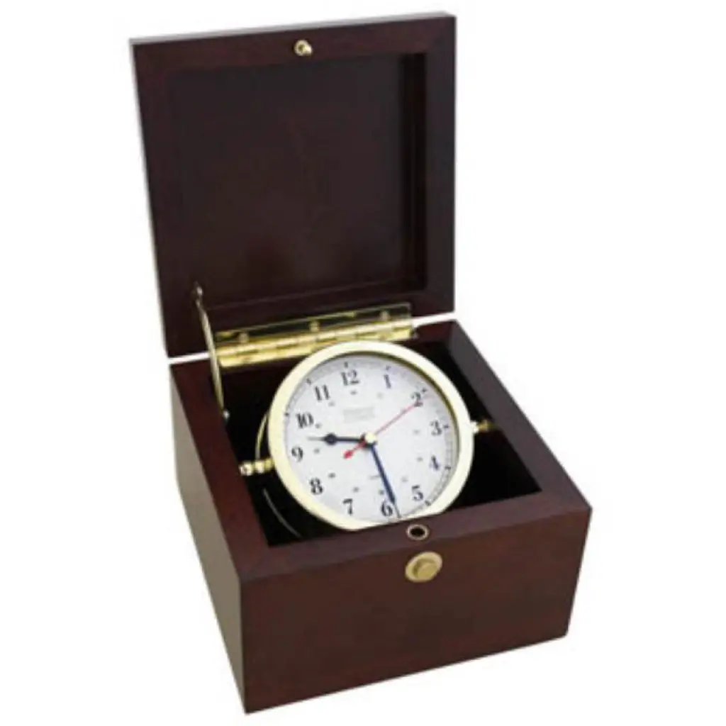 Weems And Plath Square Box Alarm Clock 1