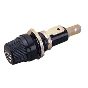Sea Dog Round Fuse Holder Spade Terminal 1