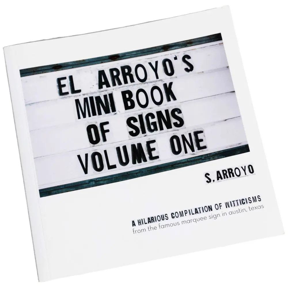 El Arroyo's "Mini Book Of Signs" Photo Books 1